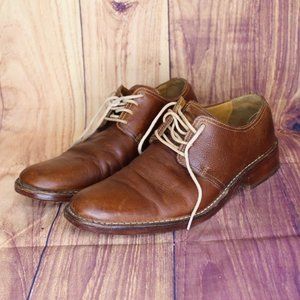 Cole Haan Men's made in India Size 9 Dress Shoes Oxfords Cognac